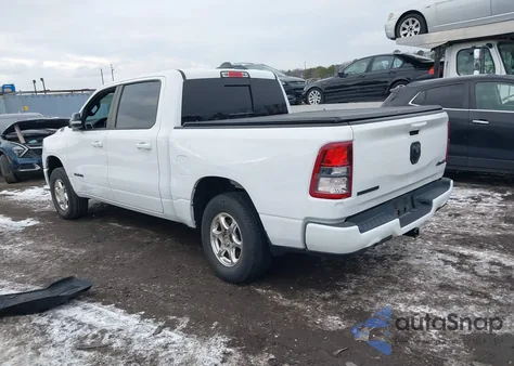 2021 Ram 1500 Big Horn 4X4 5'7 Box from USA, damaged, VIN 1C6SRFFTXMN531211